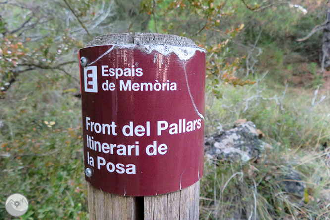 L’ermita de la Posa, el Parc Cretaci i les fortificacions del Front del Pallars des d’Isona 1 