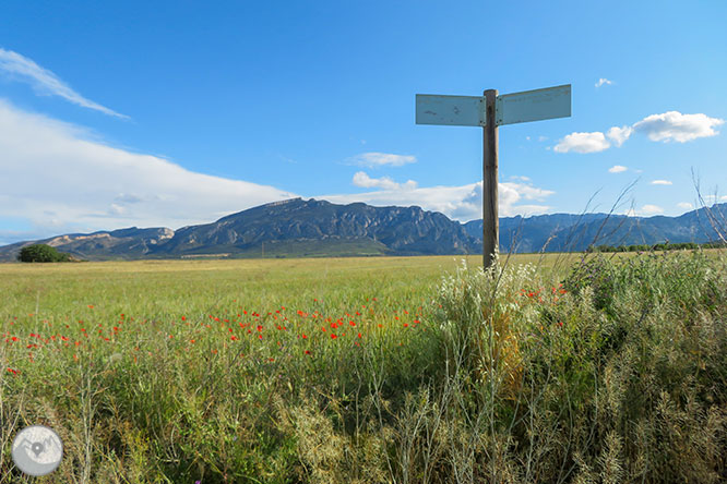 L’ermita de la Posa, el Parc Cretaci i les fortificacions del Front del Pallars des d’Isona 1 