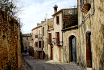 Carrer del Call a Peralada.