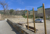 Aparcament de la Font de Dalt.