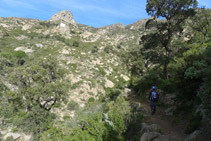 Ens endinsem al rec de Sant Onofre.