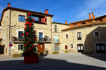 Plaça Major de Capmany.