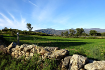 Vistes a la serra de l´Albera.