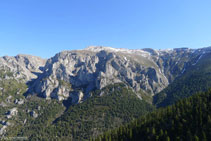 La Tosa (2.536m), a l´extrem oriental de la serra del Cadí.