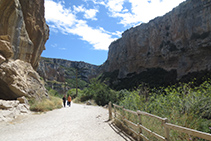 Sortida del primer túnel.