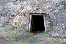 Entrada de la galeria Sipeyre.