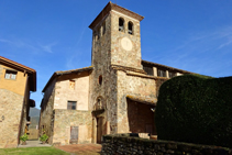 Campanar de Santa Margarida de Bianya.