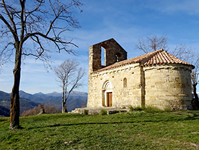 La talaia sobre la Via Annia a la Garrotxa