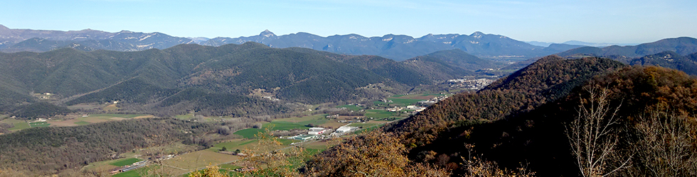 La talaia sobre la Via Annia a la Garrotxa