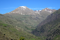 La vall de Mainera i el Montsent de Pallars.