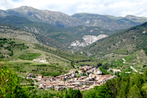 A les envistes de la Pobla de Lillet.