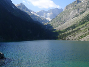 Llac de Gaube des de Pont d´Espagne