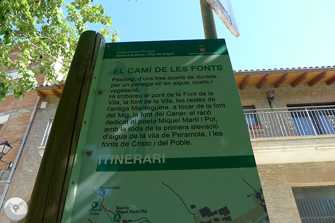 Les fonts de Peramola (Camí de les Fonts) 1 