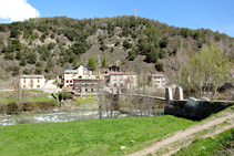 Baro i el pont d´Arcalís.