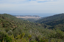 Vistes de Sant Feliu de Guíxols.