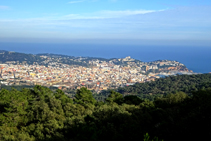 Panoràmica de Sant Feliu de Guíxols.