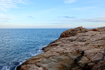 El relleu abrupte de la Costa Brava.