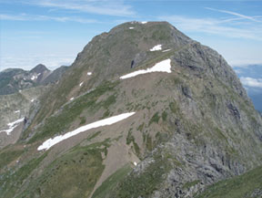 Mont Valier (2.838m) i pic de la Pala Clavera (2.721m)