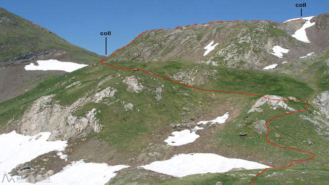 Mont Valier (2.838m) i pic de la Pala Clavera (2.721m) 2 