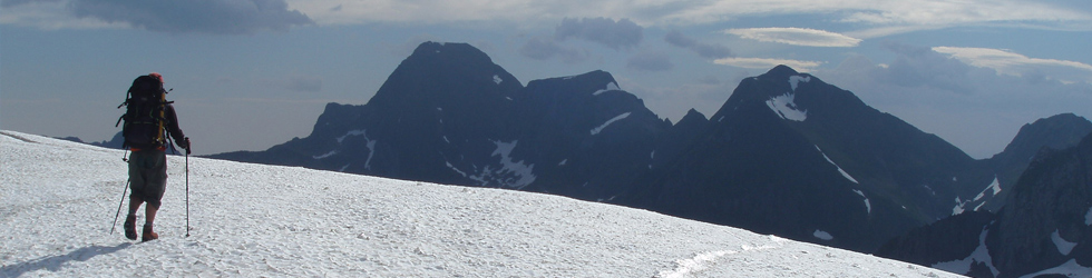 Mont Valier (2.838m) i pic de la Pala Clavera (2.721m)