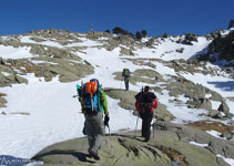 Ens queda molt poc per veure a la nostra dreta l´estany Negre.