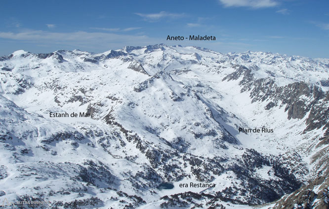 Montardo (2.833m) i Montardo Petit (2.781m) per Cavallers 2 