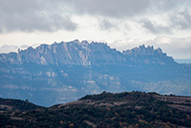 Vistes cap a Montserrat.