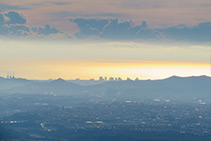 Vistes de la costa de Barcelona.