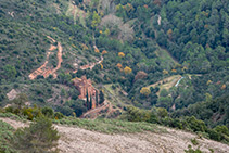 Arribant al Marquet de les Roques.