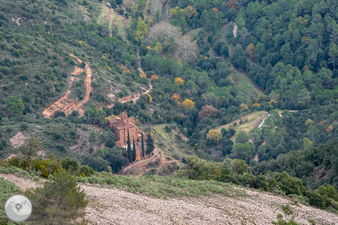 El Montcau (1.056 m) des del Marquet de les Roques  1 