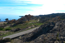 Vistes del Pla de Tudela des del mirador.