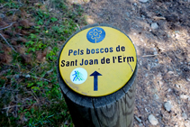 Indicacions de l´itinerari.