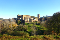 La vila de Santa Pau.