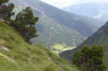 Pendents sobre la vall de Ransol.