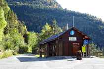 Oficina d´informació del Parc Natural de la Vall de Sorteny.