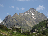 Pic de Rulhe (2.783m) des del Pla de les Peires