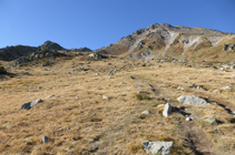 Vistes cap a la collada de Montmalús.