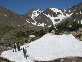 Carlit (2.921m) des del llac de les Bulloses