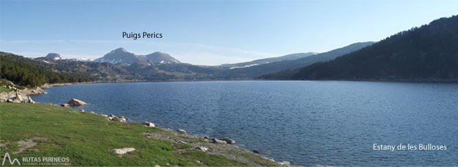 Carlit (2.921m) des del llac de les Bulloses 1 