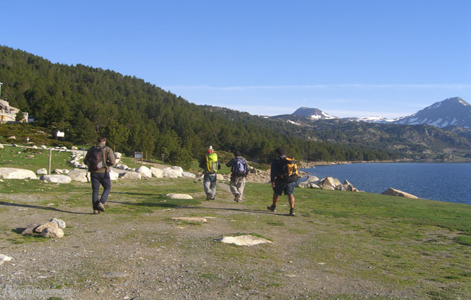 Carlit (2.921m) des del llac de les Bulloses 1 