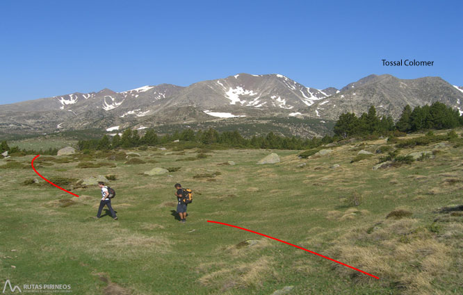 Carlit (2.921m) des del llac de les Bulloses 1 