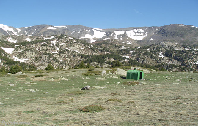 Carlit (2.921m) des del llac de les Bulloses 1 