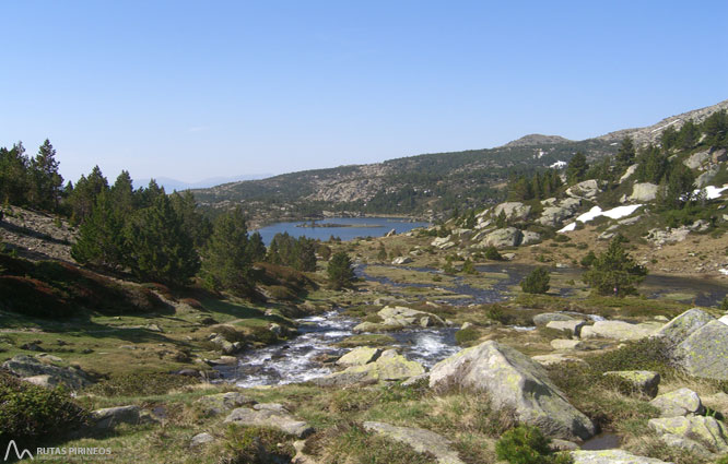 Carlit (2.921m) des del llac de les Bulloses 1 