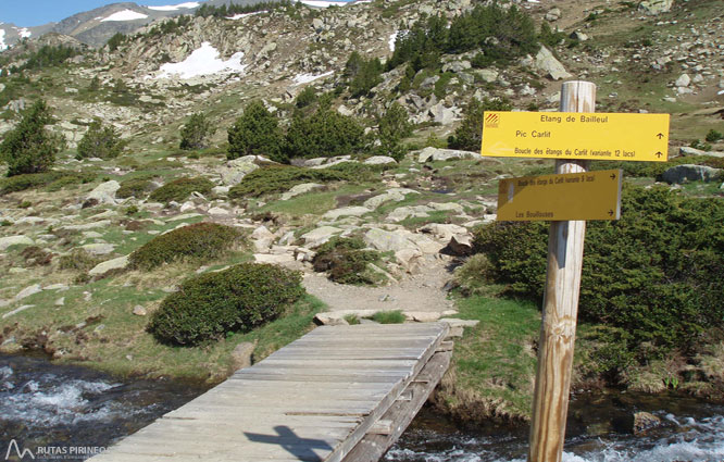 Carlit (2.921m) des del llac de les Bulloses 1 