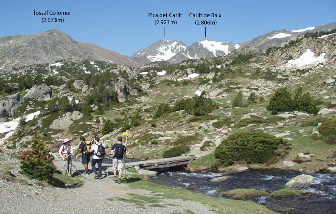 Carlit (2.921m) des del llac de les Bulloses 1 