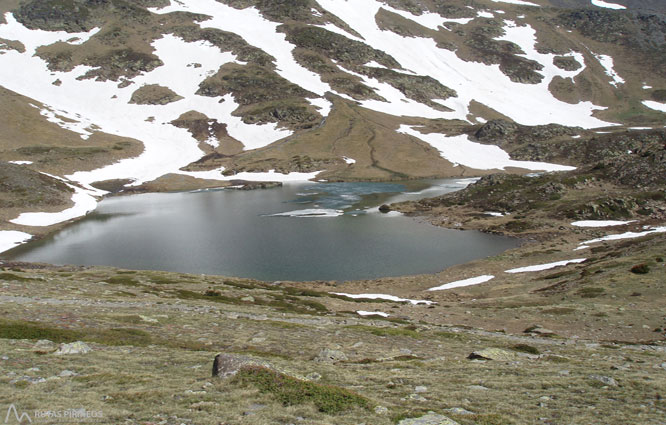 Carlit (2.921m) des del llac de les Bulloses 1 