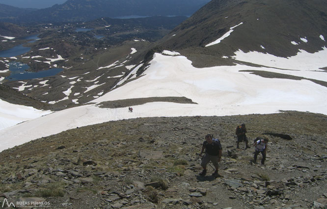 Carlit (2.921m) des del llac de les Bulloses 1 