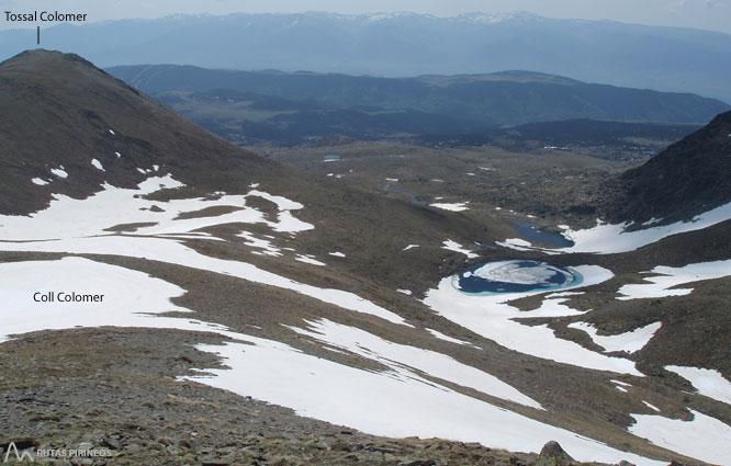 Carlit (2.921m) des del llac de les Bulloses 1 