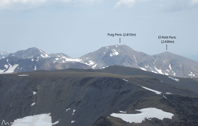 Carlit (2.921m) des del llac de les Bulloses 1 