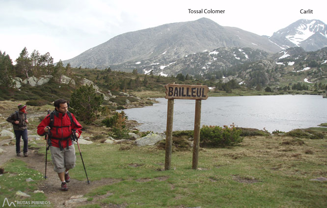 Carlit (2.921m) des del llac de les Bulloses 1 